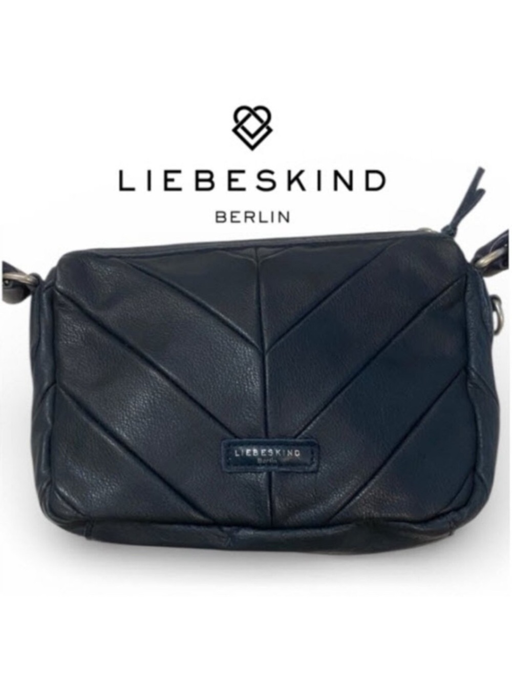 Liebeskind Berlin Bag Juliette Leather Crossbody Navy